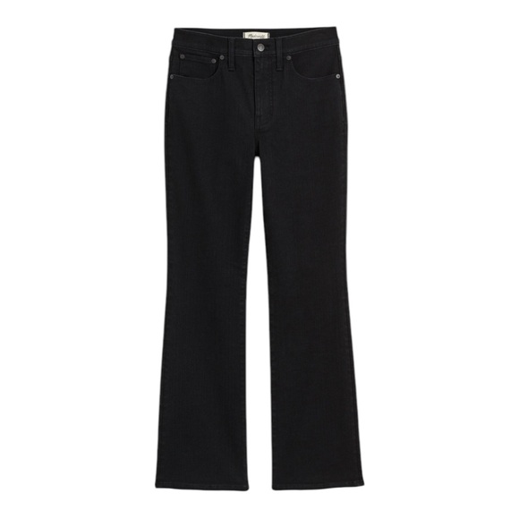 Madewell‎ Plus Kick Out Crop Jeans Women's 20W Black - Picture 1 of 9